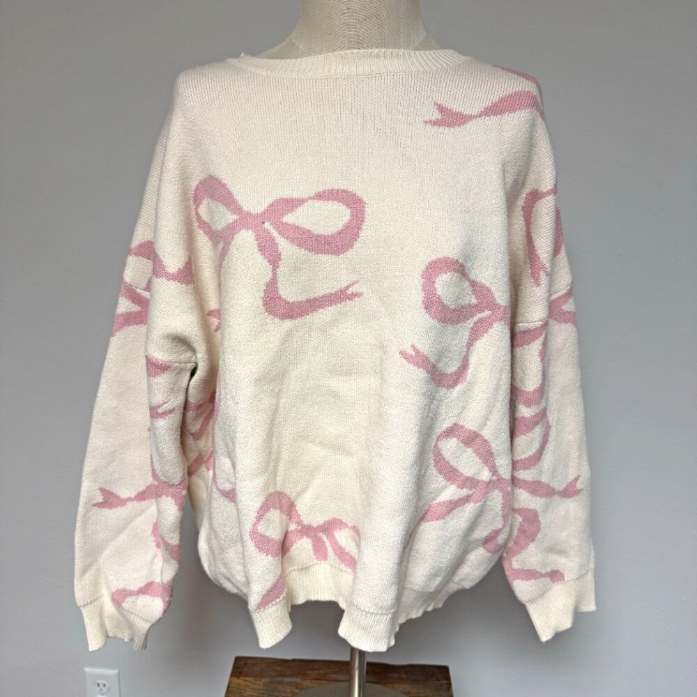 Altar'd State l Arula Annie Bow Sweater - Picture 4 of 10